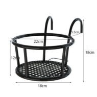 Balcony flower stand hanging flower pot - Image 10