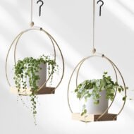 Hanging Flower Pot Plant Bracket Air Green Plant Flower Pot Decoration - Image 4