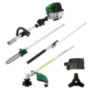 4 In 1 Multi-Functional Trimming Tool, 38CC 4 Stroke Garden Tool System With Gas Pole Saw, Hedge Trimmer, Grass Trimmer, And Brush Cutter EPA Compliant - Image 6