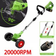 21V Cordless Strimmer Grass Trimmer Tree Cutter Garden Edger Electric 2Batteries - Image 5