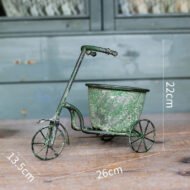 Bicycle Wrought Iron Flower Pot Flower Pot Succulent Pot Flower Cart - Image 3