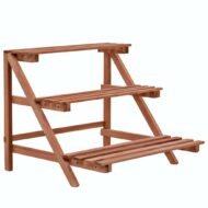3-Tier Plant Stand Cedar Wood 48x - Image 2