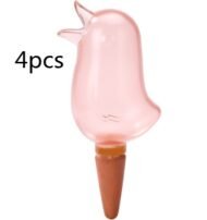 Potted Plant Waterers Spike for Houseplant Garden Automatic Watering Tool Cute Birds Indoor Drip Irrigation Watering System Kit - Image 8