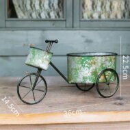 Bicycle Wrought Iron Flower Pot Flower Pot Succulent Pot Flower Cart - Image 4