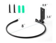 Flower Plant Stand Ring Wall Mounted Metal Hook - Image 5