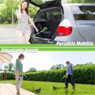 21V Cordless Strimmer Grass Trimmer Tree Cutter Garden Edger Electric 2Batteries - Image 8