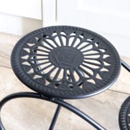 Iron Flower Shelf Balcony Living Room Flower Pot Stand Succulent Bay Window Plant Stand - Image 2