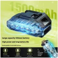 Electric Hedge Shears Dual-purpose Rechargeable Pruning Shear Mower - Image 4