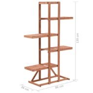 plant stand cedar wood 86x36x139 cm - Image 7