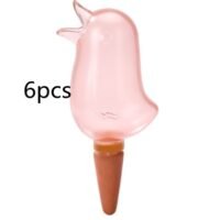Potted Plant Waterers Spike for Houseplant Garden Automatic Watering Tool Cute Birds Indoor Drip Irrigation Watering System Kit - Image 10